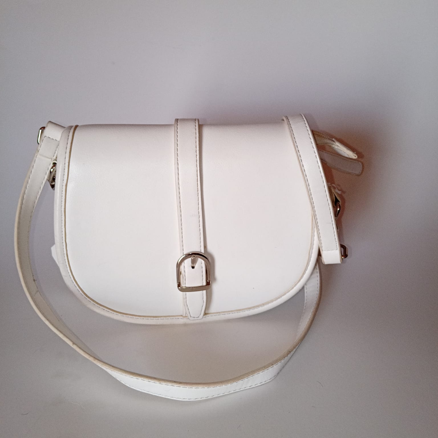 Cartera Blanca  chica - Rincón de Nonna