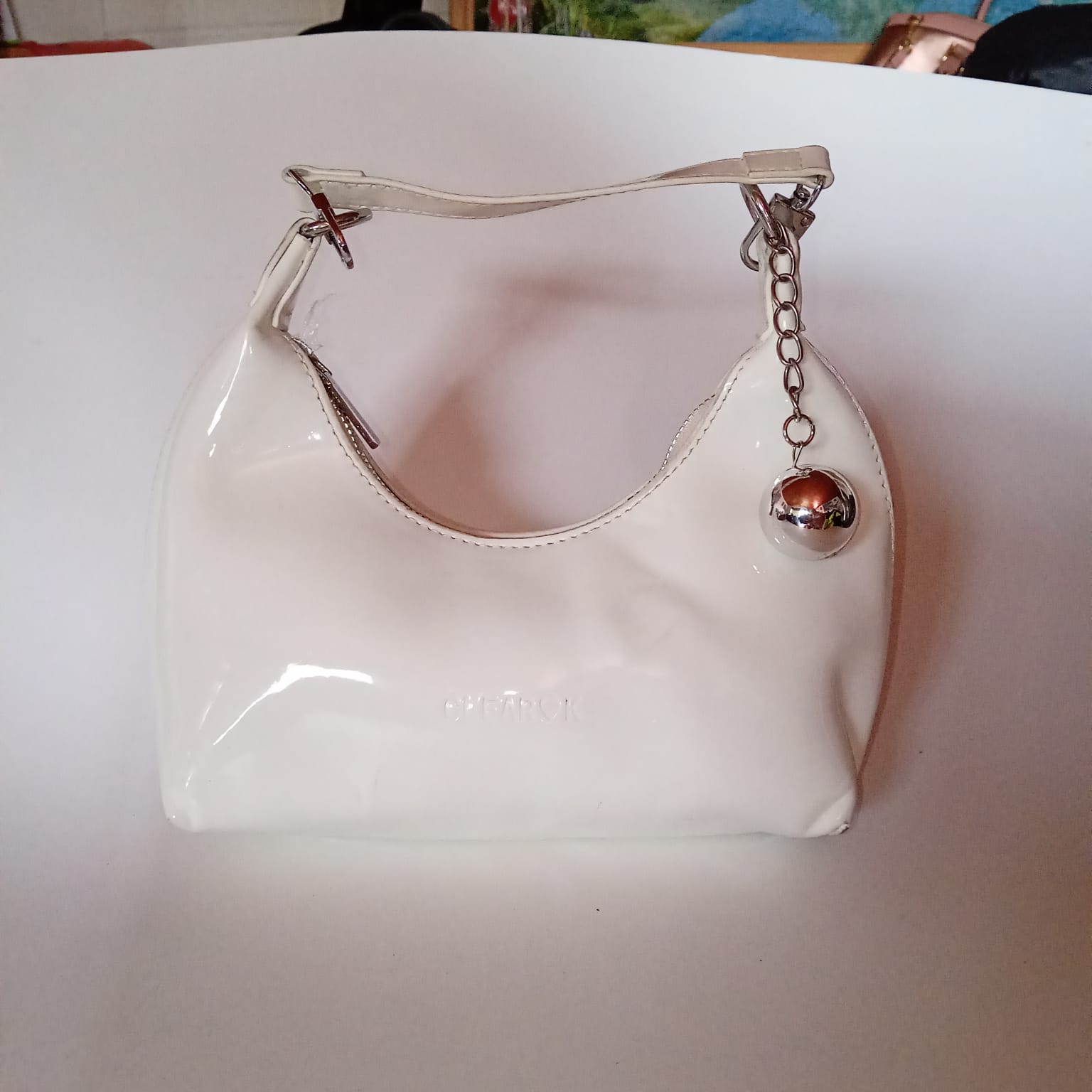 Cartera blanca pequeña - Rincón de Nonna