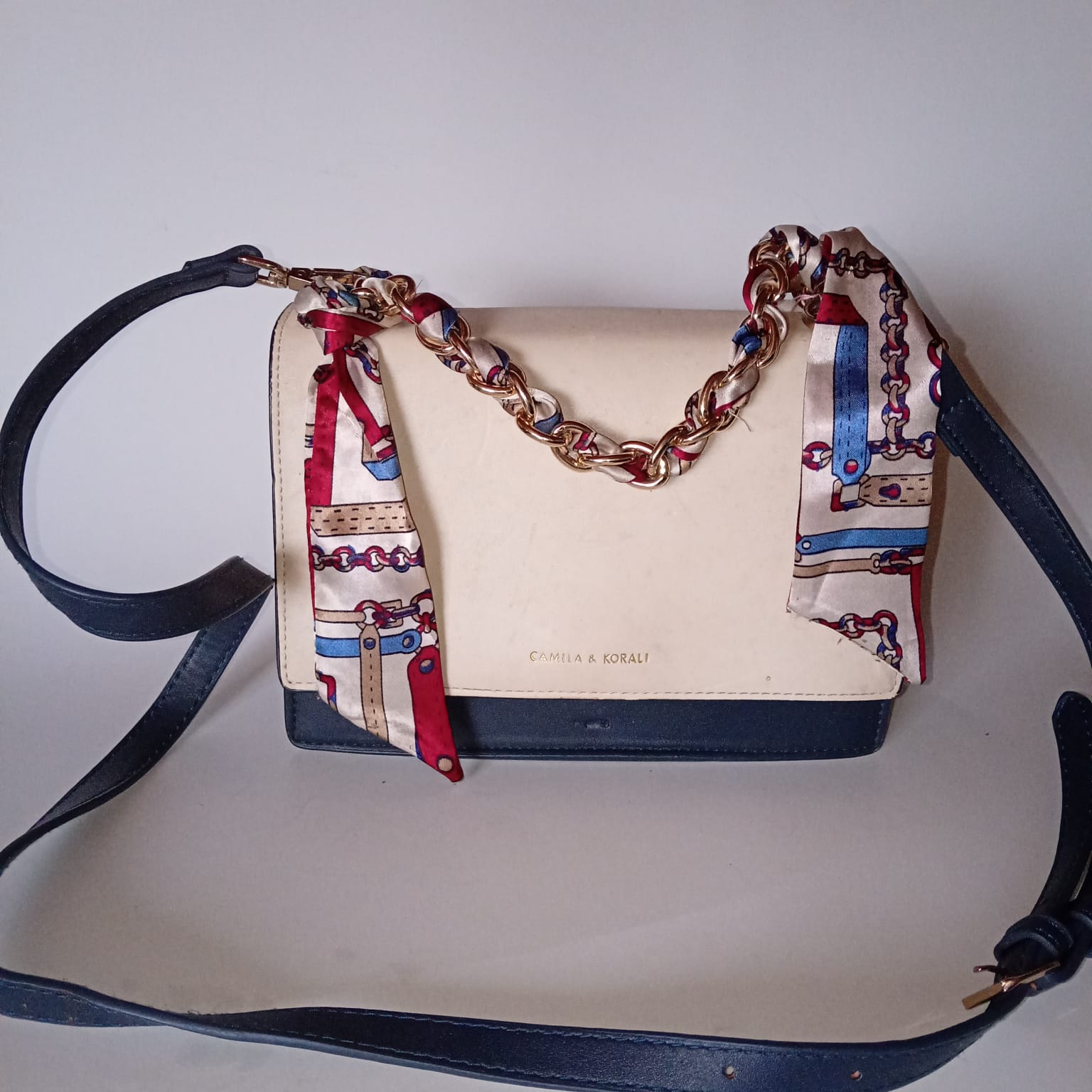 Cartera Azul - Rincón de Nonna