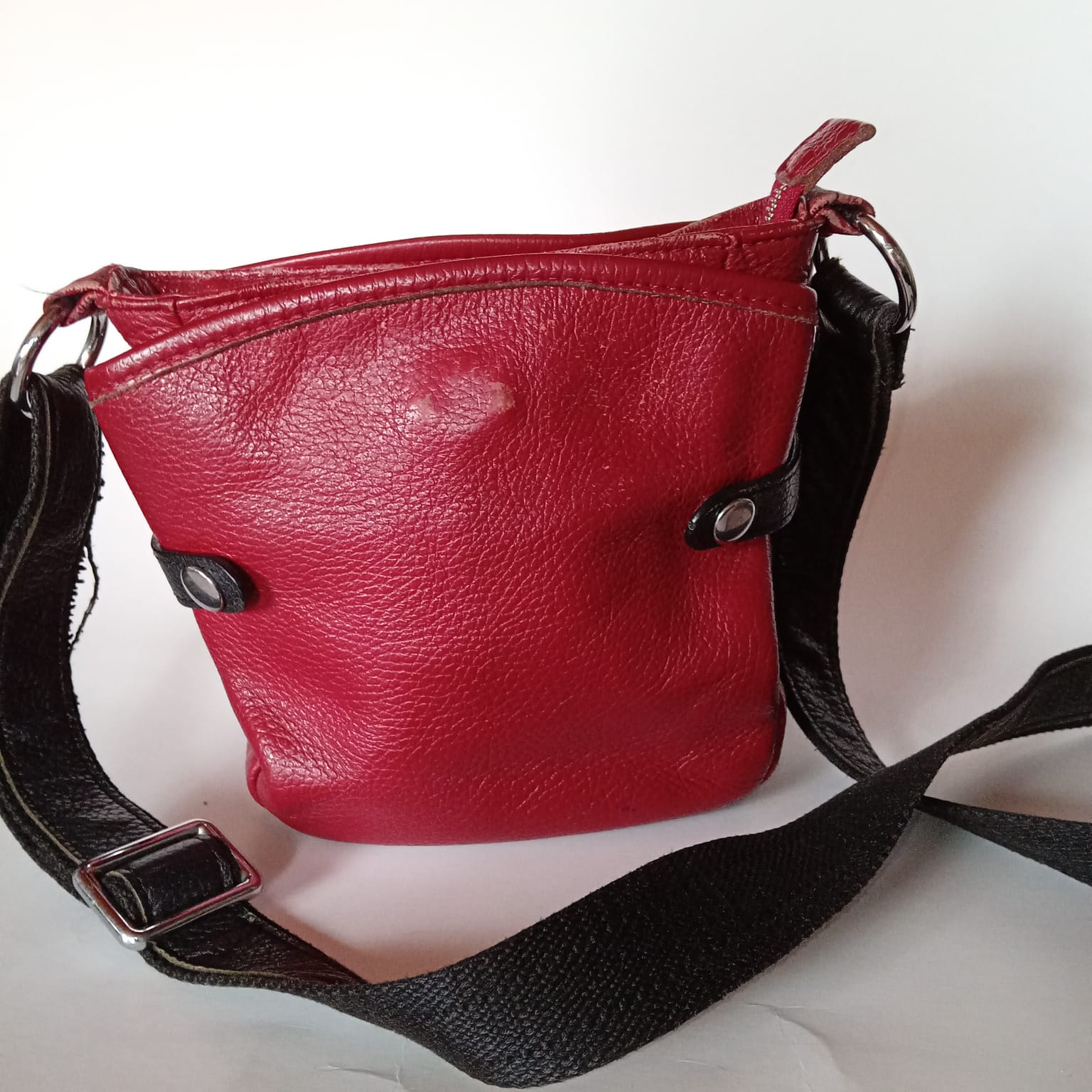 Cartera burdeo - Rincón de Nonna